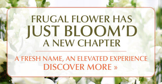 Frugal Flower is now Just Bloom'd