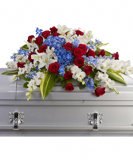 Distinguished Service Casket Spray