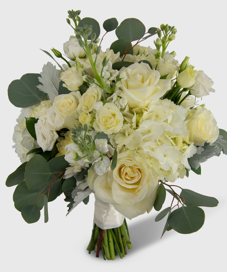 Garden Style Premium Bridal Bouquet - Timeless Grace