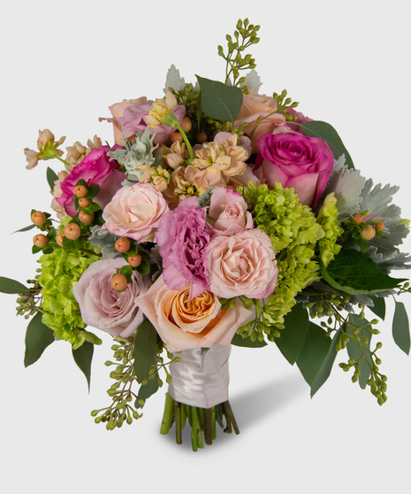 Garden Style Deluxe Bridal Bouquet - Sherbert Dreams