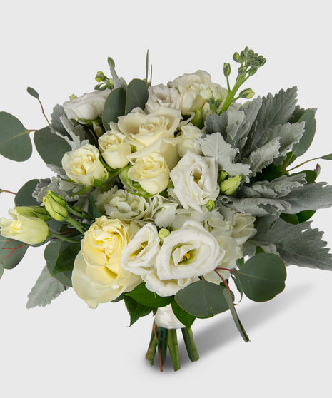 Garden Style Deluxe Bridal Bouquet - Timeless Grace