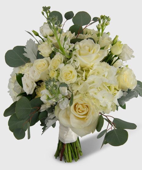 Garden Style Premium Bridal Bouquet - Choose Your Color