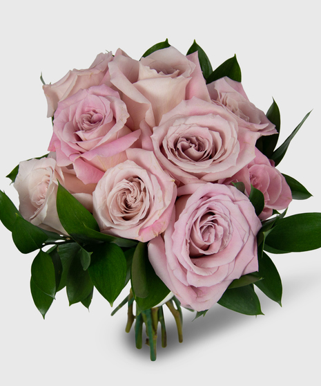 All Roses Bridesmaids Bouquet - Choose Your Color