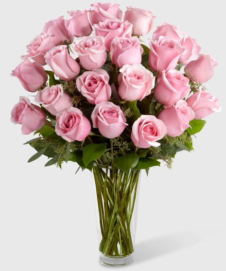 Long Stem Pink Roses