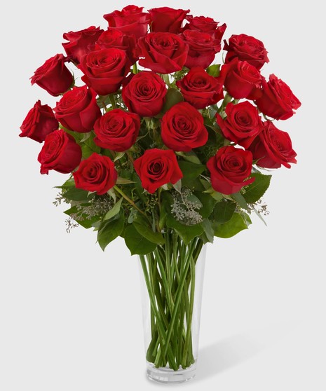 Long Stem Red Roses