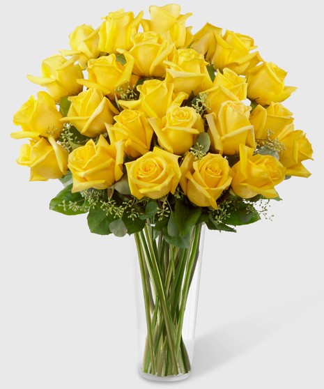 Long Stem Yellow Roses