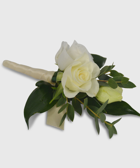 Mixed Blooms Boutonniere - Choose Your Color