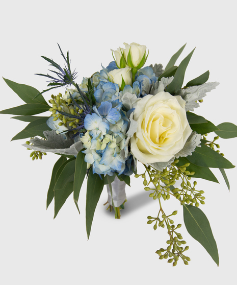 Garden Style Petite Bouquet - Ocean Breeze