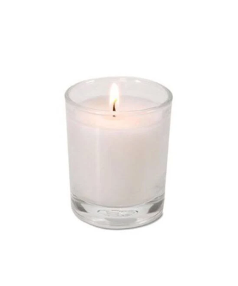 Clear Glass Votive Candles - Box of 25